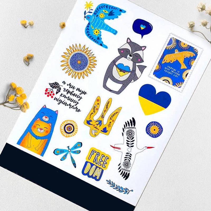 Набор наклеек Presentville Красная калина (STR_19A034) Набор наклеек Presentville Красная калина (STR_19A034)