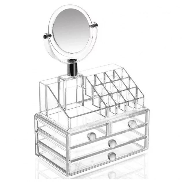 Органайзер для косметики 4 drawer с зеркалом (17945012) Органайзер для косметики 4 drawer с зеркалом (17945012)