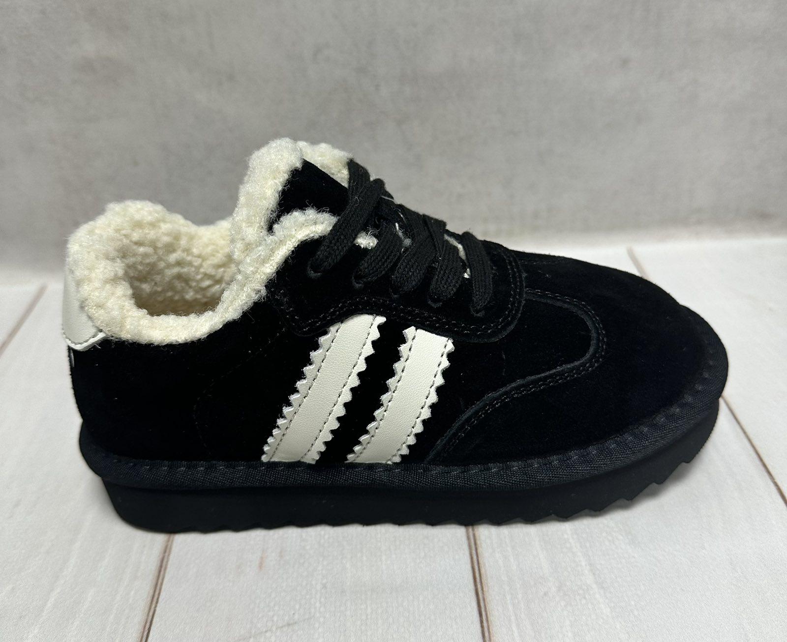 Кросівки дитячі ITTS замшеві р. 32/20 см Чорний