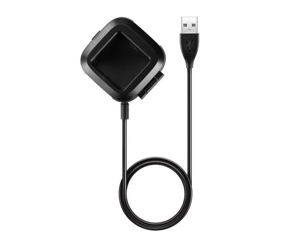 Зарядное устройство USB для часов Fitbit Versa Lite Black