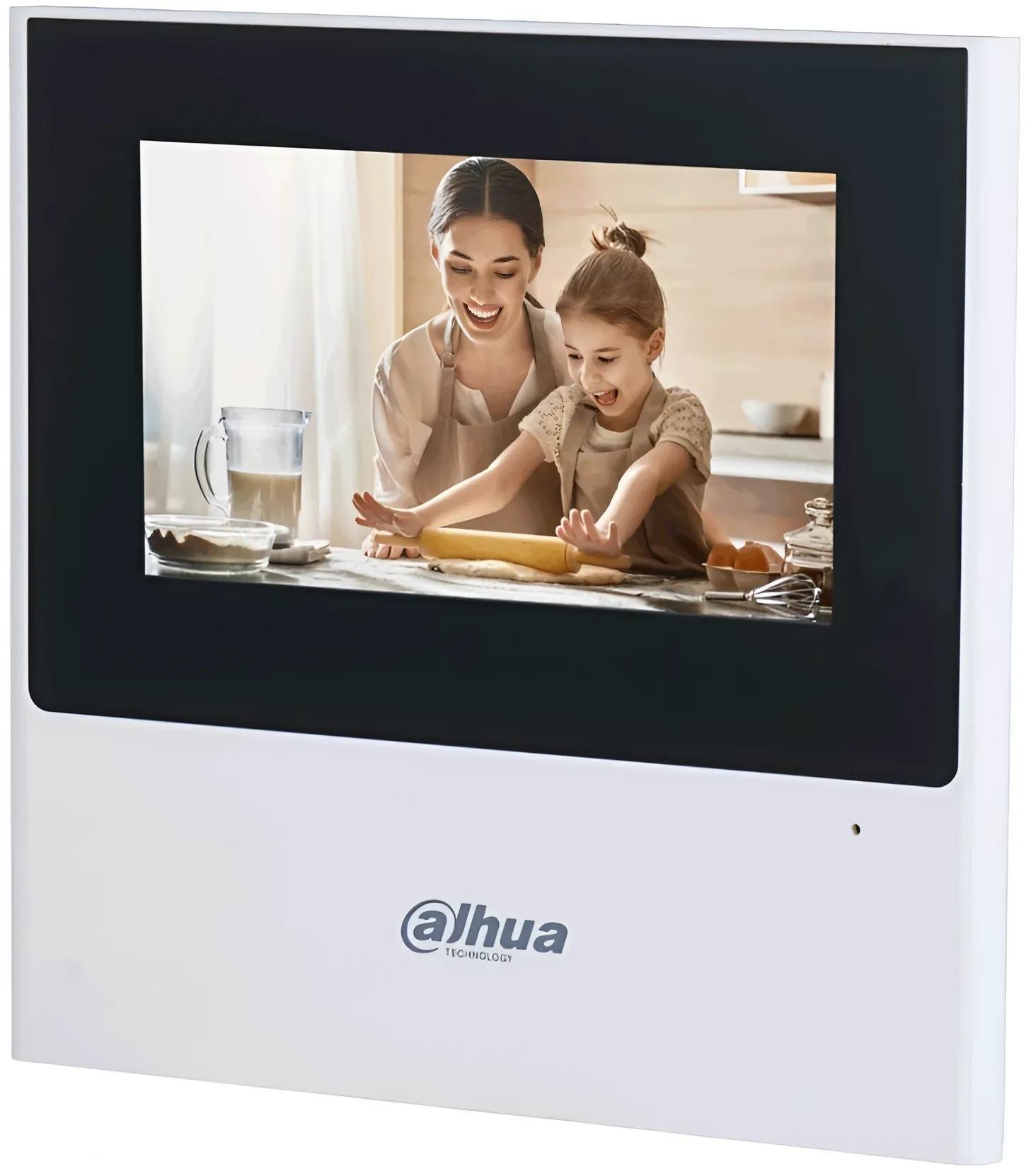 Видеодомофон Dahua DHI-VTH2611L-WP 4,3" Wi-Fi микрофон динамики 480x272 мм (621444)