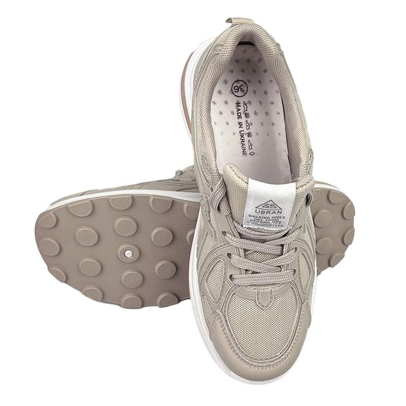 Кроссовки женские текстильные ROUZI 20671-2 p. 40 26 см Серый