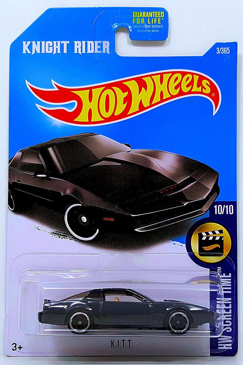 Игрушечная машинка Hot Wheels K.I.T.T. 82 Pontiac Firebird 2017 Screen Time №003 Knight Rider (DTX38)