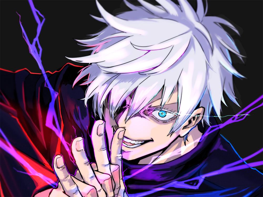 Алмазная мозаика SHLab Аниме Jujutsu Kaisen Сатору Годжо SH-32697 40x30 см (32697)