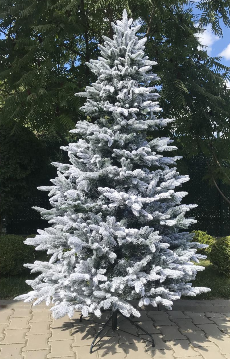 Искусственная елка литая HVOYA SGH Classic Mix заснеженная 220 см (1673911796)