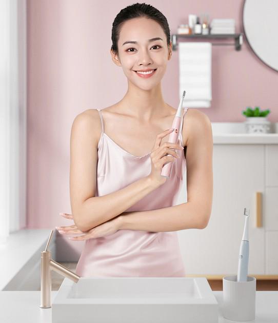 Електрична зубна щітка ENCHEN Electric Toothbrush T501 Pink - фото 3