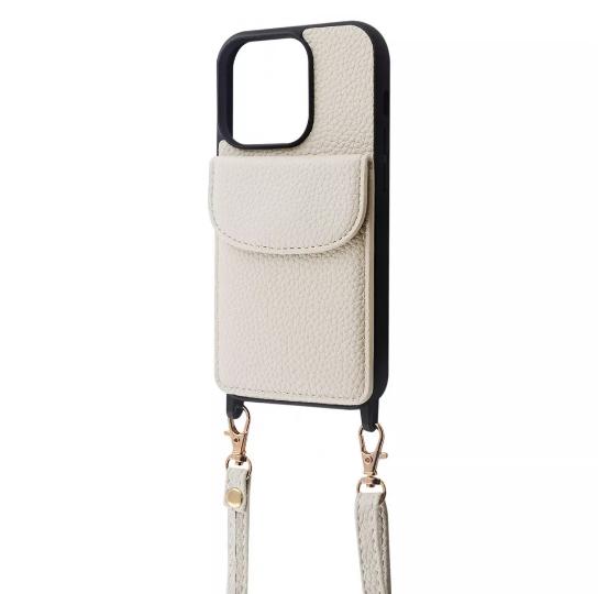 Чехол-накладка для телефона WAVE Leather Pocket Case - iPhone 13 Pro white (460170003)