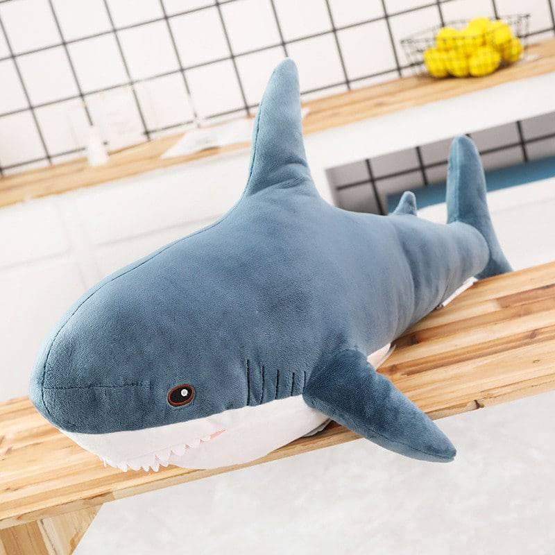 М'яка подушка-іграшка Shark doll плюшева 50 см - фото 2