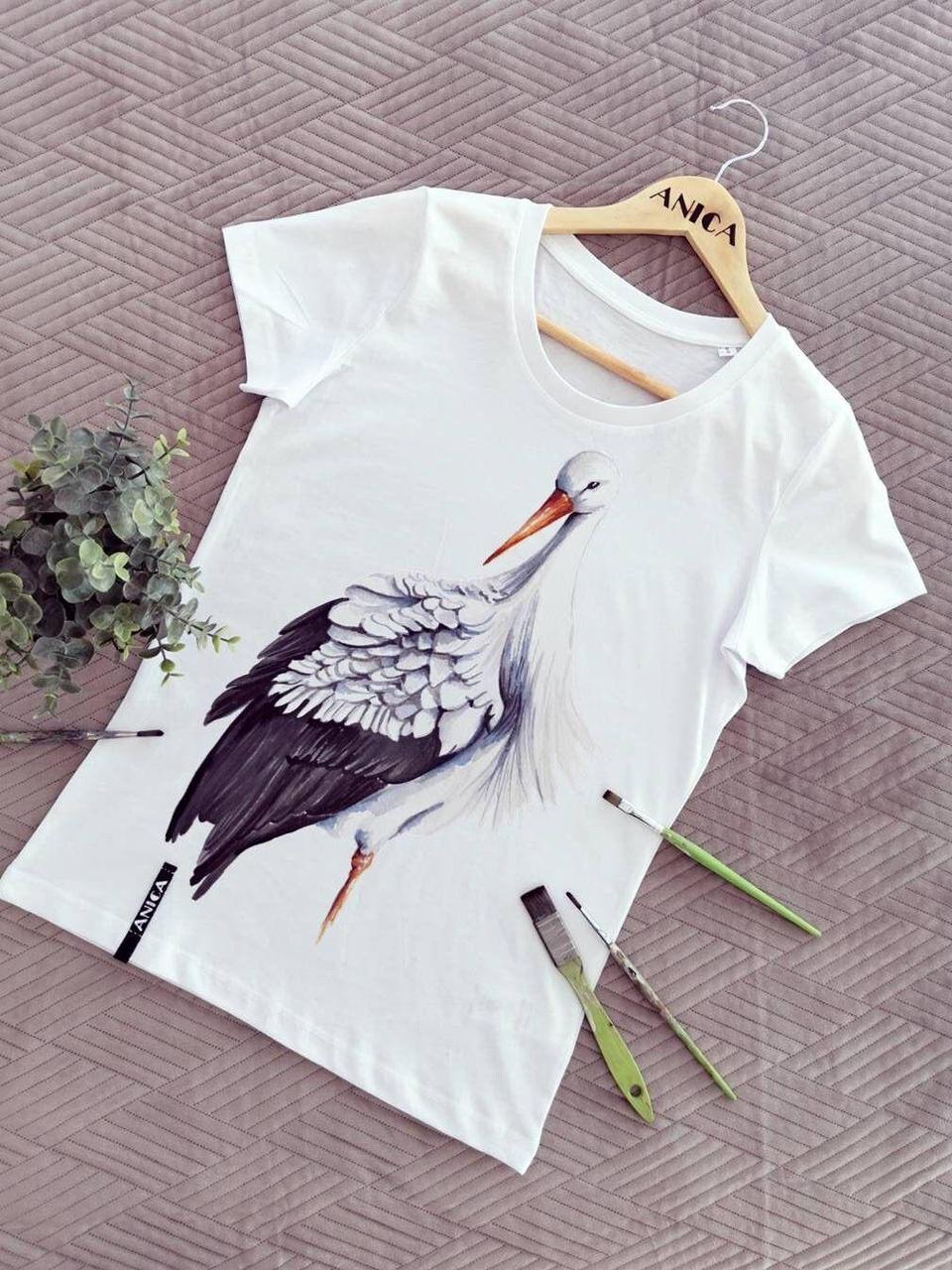 Футболка жіноча з принтом Pin-000-311 повсякденна XL Білий (2664085897) Футболка жіноча з принтом Pin-000-311 повсякденна XL Білий (2664085897)