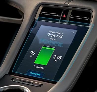 Стекло защитное Pixsel гибридный глянец на климат Porsche Taycan 10,5“ 2020