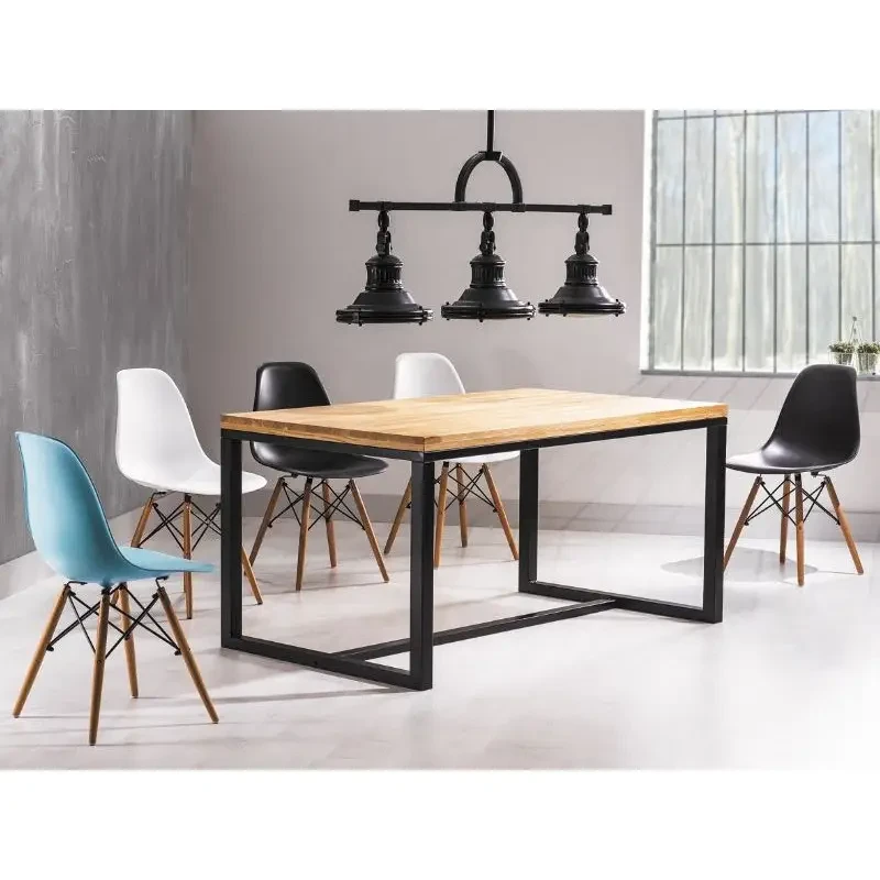 Обеденный стол LOFT NS-1260 для кухни и столовой Черный (3075773479) Обеденный стол LOFT NS-1260 для кухни и столовой Черный (3075773479)