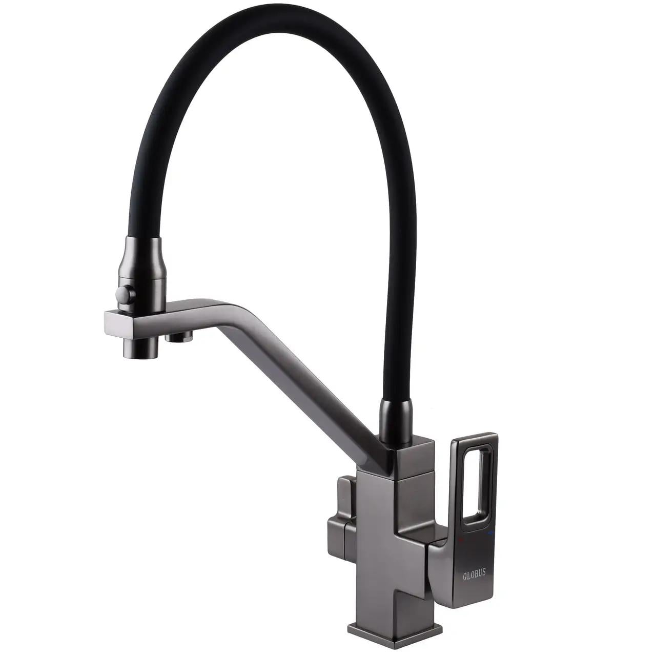 Змішувач для кухні Globus Lux LAZER GLLR-1032-StSTEEL (13282)