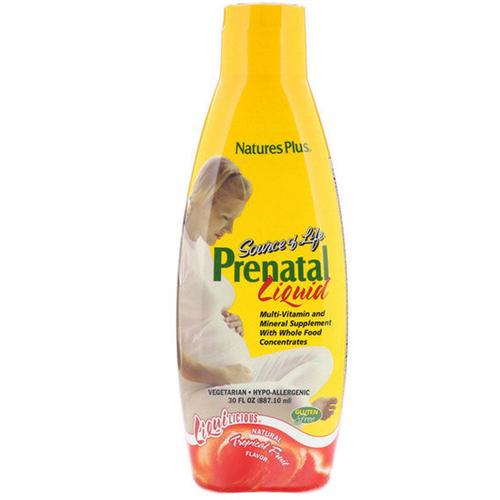 Витаминно-минеральный комплекс Nature's Plus Prenatal Liquid 887,1 Natural Tropical Fruit Flavor