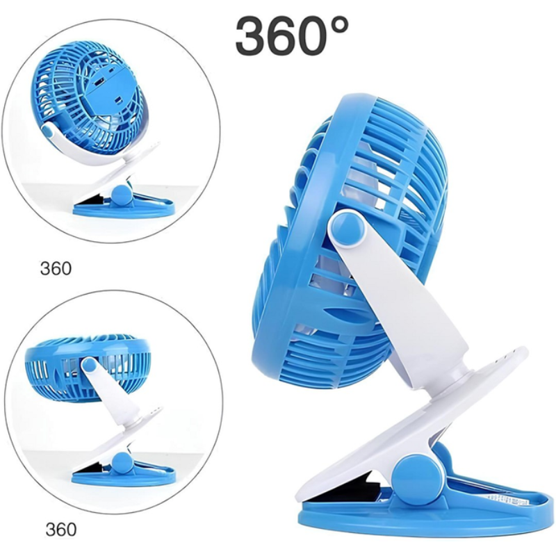 Вентилятор мини AND LY-582 USB с прищепкой и распылителем воды (2618498325) - фото 3 Вентилятор мини AND LY-582 USB с прищепкой и распылителем воды (2618498325) - фото 3