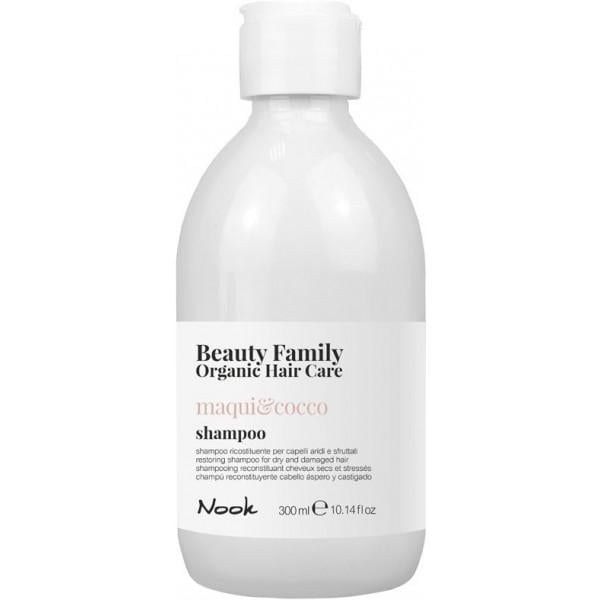 Шампунь Nook Cosmetics Beauty Family Org відновлювальний для сухого та пошкодженого волосся 300 мл (8053853723840)