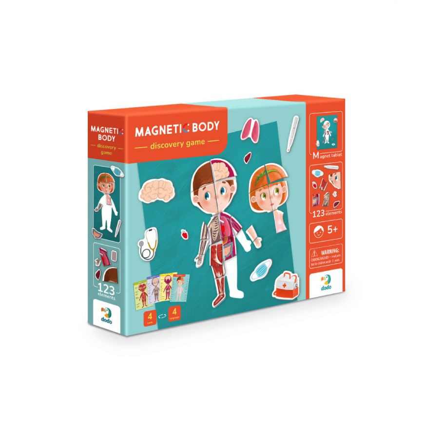 Настольная игра DoDo Toys Человеческое тело Разноцветный (SR-113-N-404)