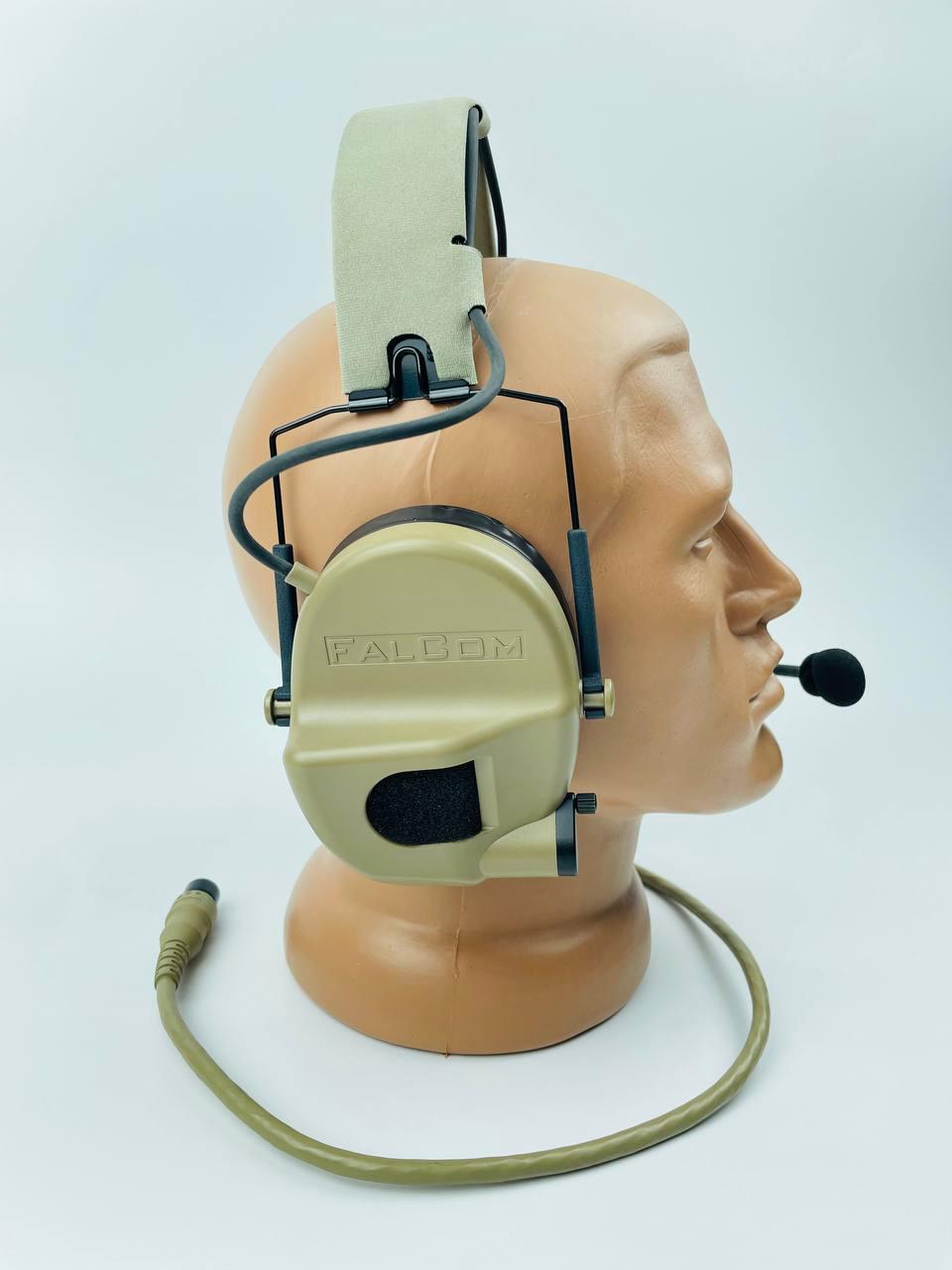 Военные наушники Falcom OTE2000 Койот (43130) - фото 2 Военные наушники Falcom OTE2000 Койот (43130) - фото 2