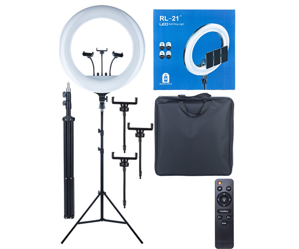 Лампа світлодіодна XPRO LIVE LIGHT RL-21 зі штативом 54 см (9296_2154) - фото 2 Лампа світлодіодна XPRO LIVE LIGHT RL-21 зі штативом 54 см (9296_2154) - фото 2