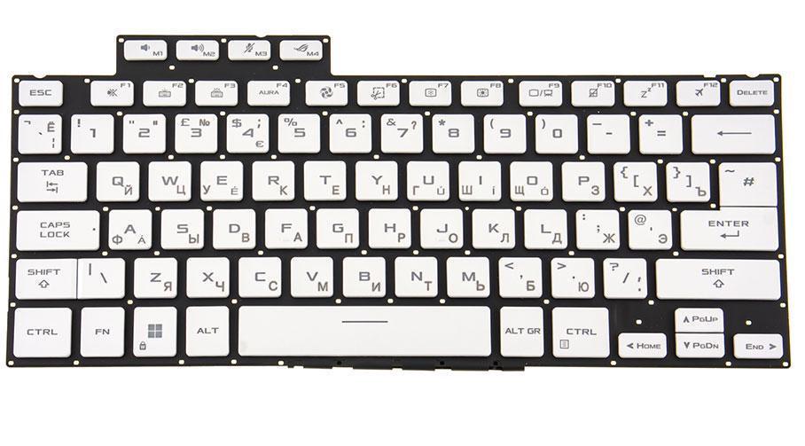 Клавиатура для ноутбука Asus GA402 Белый (171827)