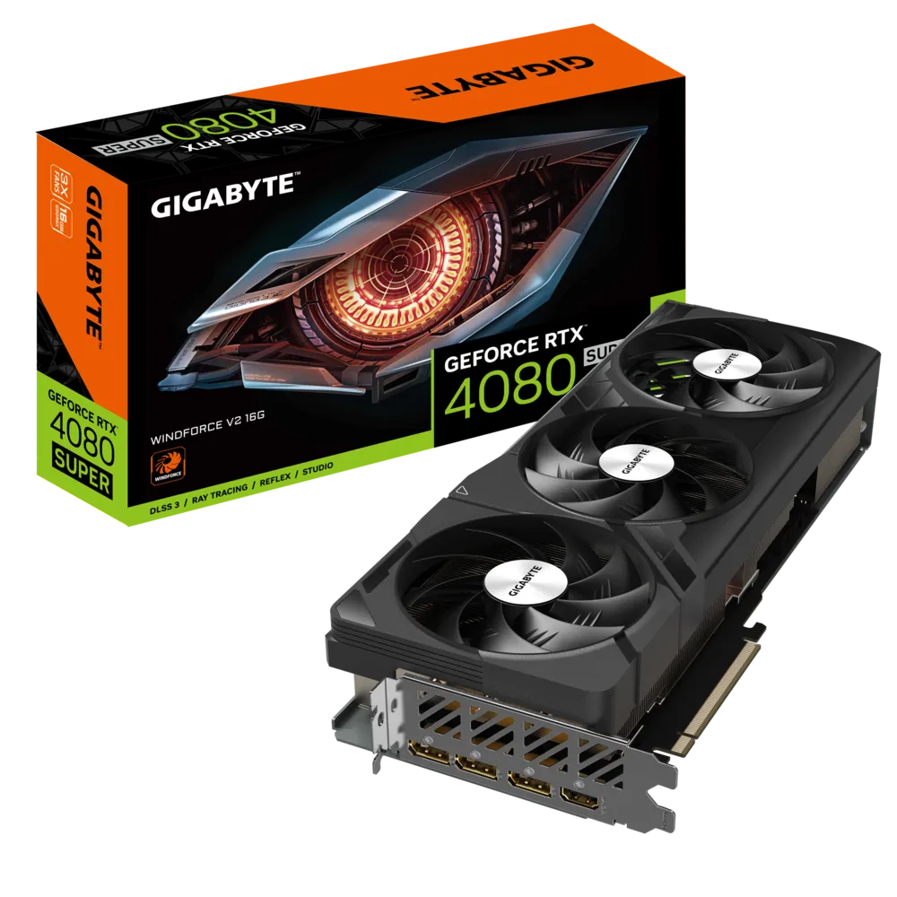 Видеокарта Gigabyte nVidia RTX4080 Super 16 ГБ GDDR6X/23000 МГц (GV-N408SWF3V2-16GD) - фото 9 Видеокарта Gigabyte nVidia RTX4080 Super 16 ГБ GDDR6X/23000 МГц (GV-N408SWF3V2-16GD) - фото 9