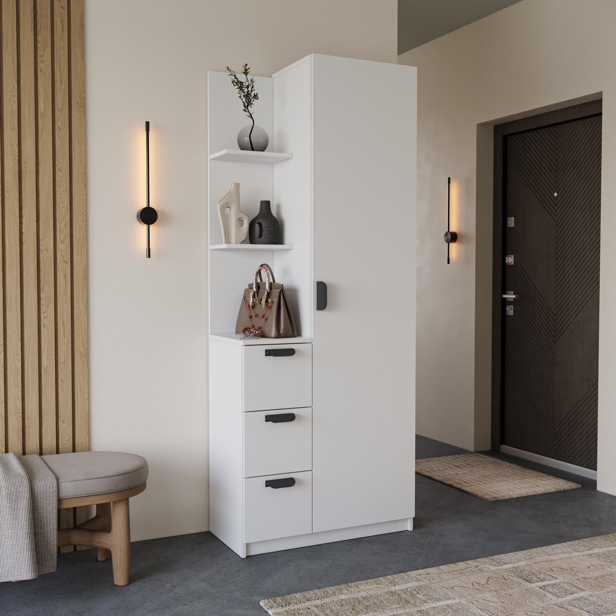 Передпокій Z-2 800x2000x400 мм Білий