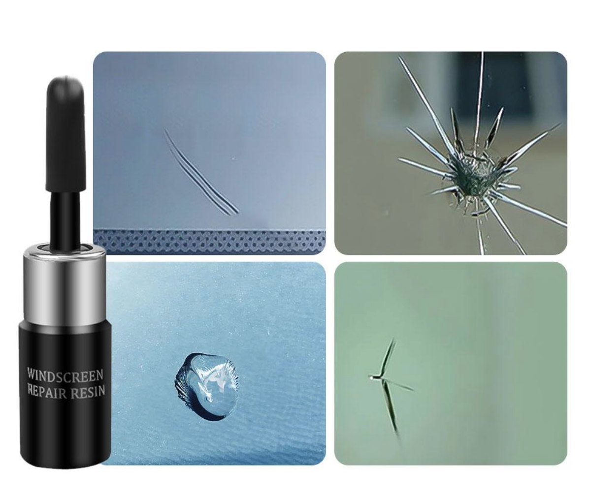 Клей прозорий для ремонту тріщин та подряпин скла автомобіля/планшета/смартфона/вікна (40_101) - фото 2