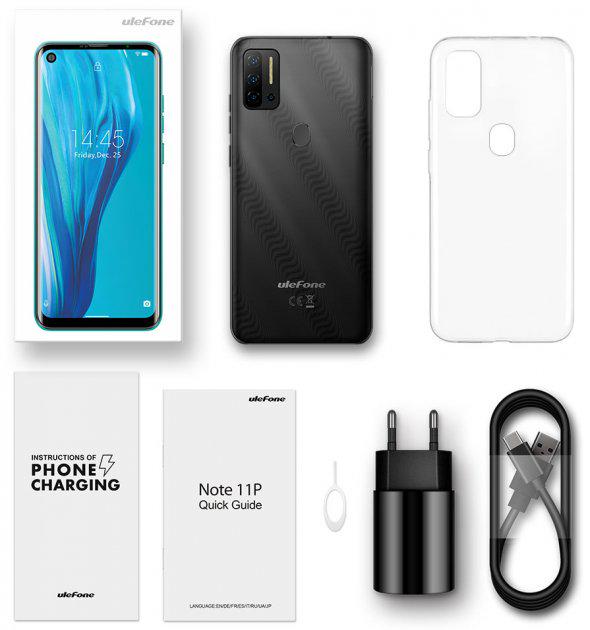 Смартфон Ulefone Note 11P 8/128 Gb UA-UCRF Black - фото 4