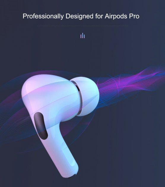 Амбушюри Grendio для AirPods Pro М Білий (2049051) - фото 2