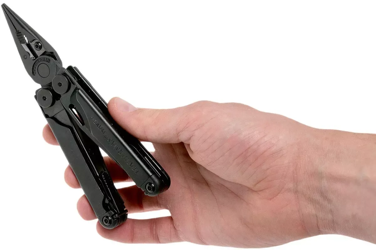 Мультитул Leatherman Wave Plus 18 инструментов с чехлом Black (26206381) - фото 9