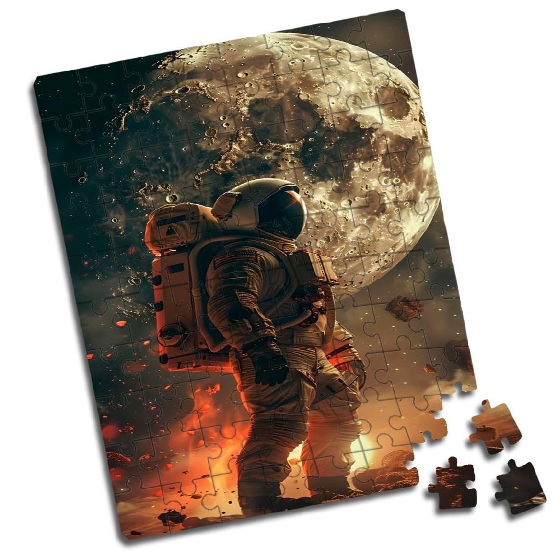 Пазл Космонавт №1 A4 80 элементов (pazlA4-620)