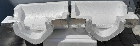 Утеплювач-з'ємна ізоляція Kometa PPS DN450 50 мм пінопластова шкаралупа для фланцевих засувок ДУ 450 мм економія 1870 куб. м газу/рік - фото 6 Утеплювач-з'ємна ізоляція Kometa PPS DN450 50 мм пінопластова шкаралупа для фланцевих засувок ДУ 450 мм економія 1870 куб. м газу/рік - фото 6