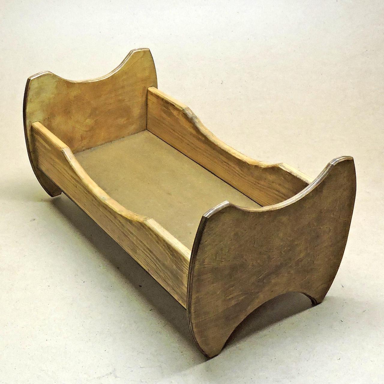 Кровать для кукол из дерева Жасмин Капучино (КРТ-000703) - фото 5