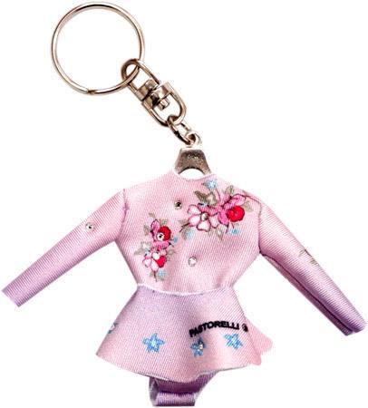 Брелок мини купальник Роза (01568)