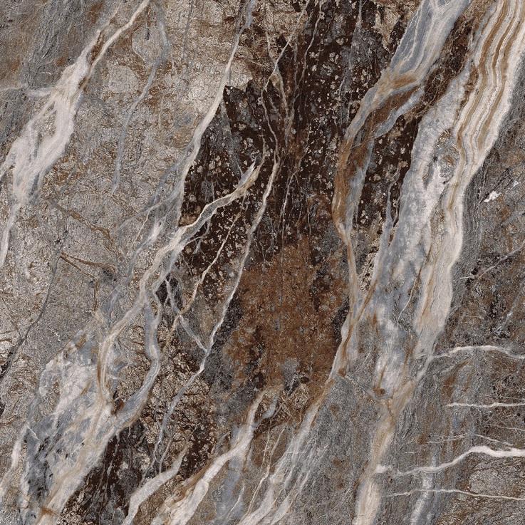 Плитка для підлоги та стін InterCerama Majestic 60x60 см Темно-Коричневий (6060141032)