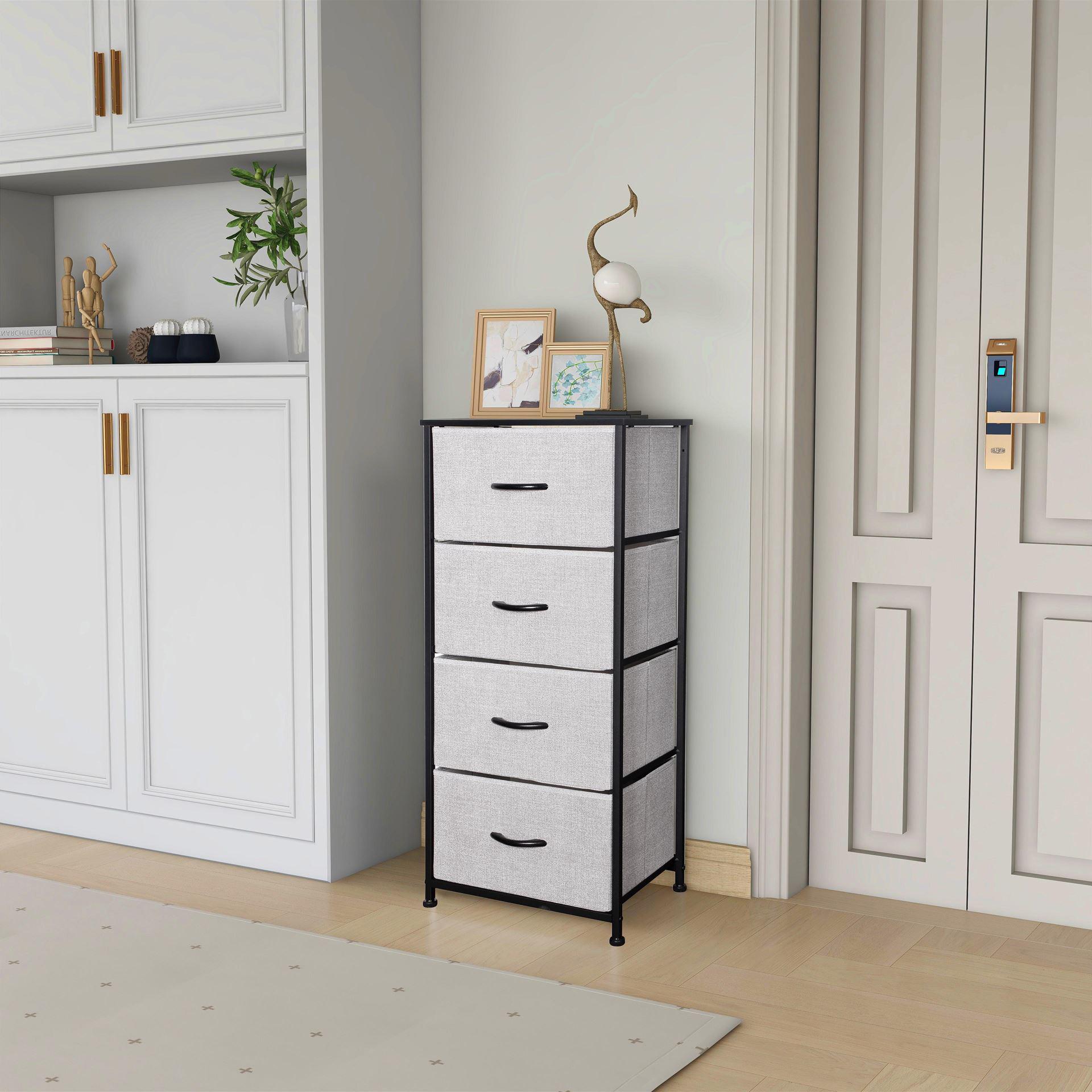 Комод бытовой Luminaria Серый (PERFECT GRAY 4B) - фото 4 Комод бытовой Luminaria Серый (PERFECT GRAY 4B) - фото 4