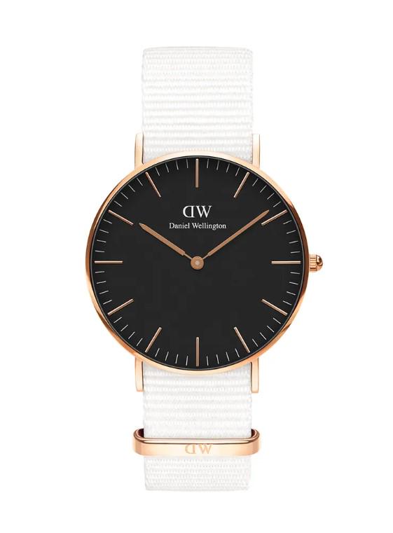 Часы кварцевые Daniel Wellington DW00100310 Classic 36 Dover RG Black