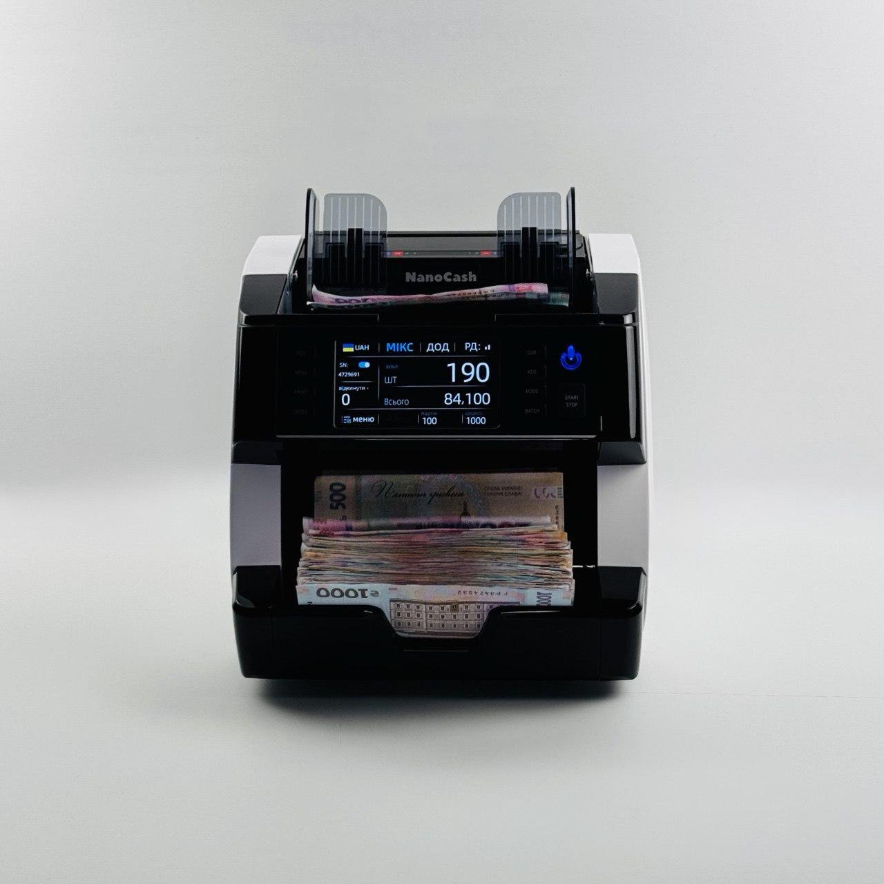 Лічильник банкнот з визначенням номіналу та детекцією NanoCash PRIME (25438641)