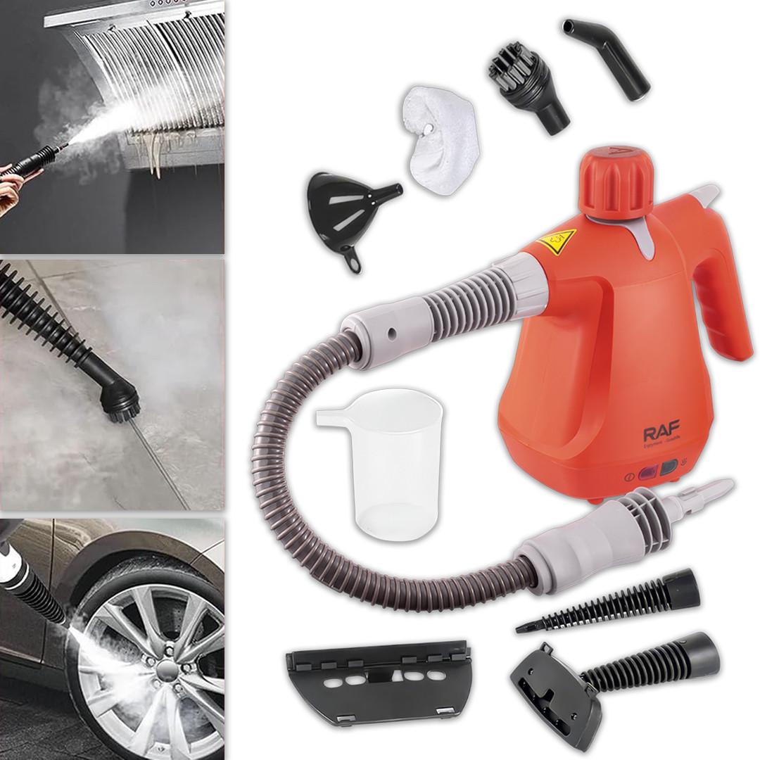 Пароочисник 10в1 RAF R.1372 з насадками 1000 Вт 350 мл (70832) - фото 4 Пароочисник 10в1 RAF R.1372 з насадками 1000 Вт 350 мл (70832) - фото 4