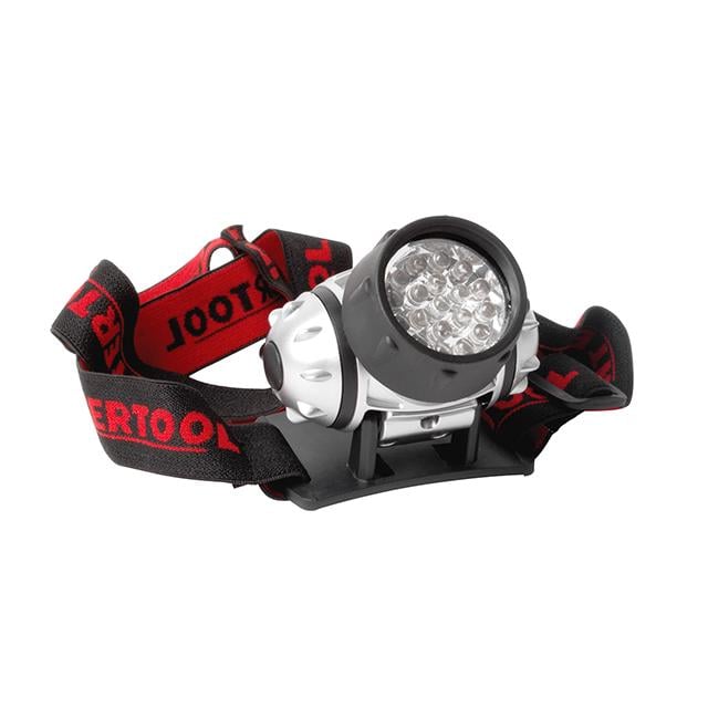Ліхтар налобний Intertool LB-0301 світлодіодний чотири режими роботи 19 LED 3 ААА