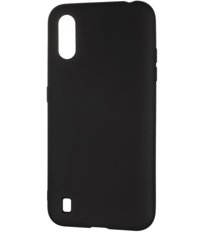 Чехол Full Soft Case for Samsung A015 (A01)/M015 (M01) Black - фото 3