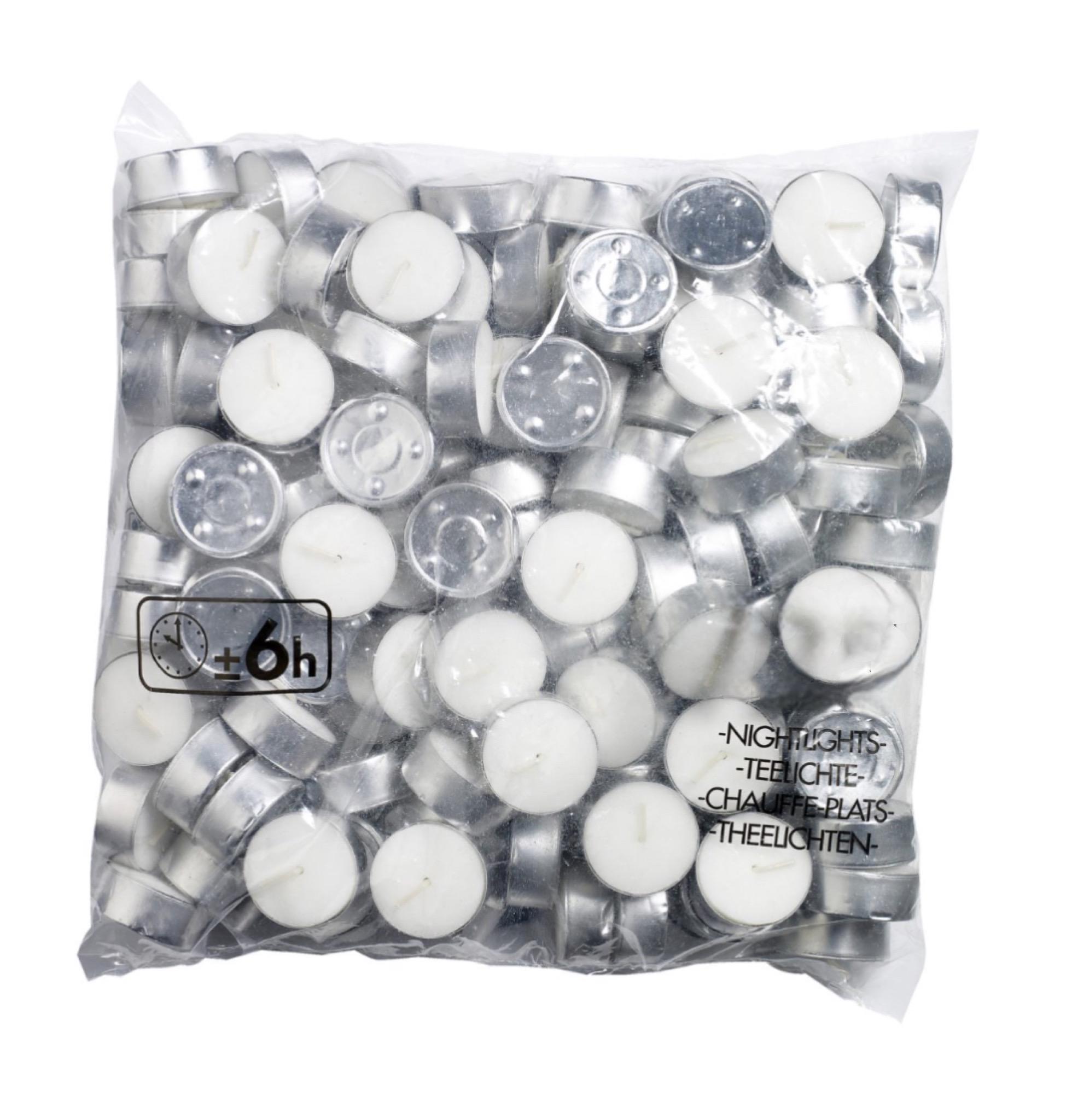 Свеча чайная tealight Bolsius 6 часов 115 шт.