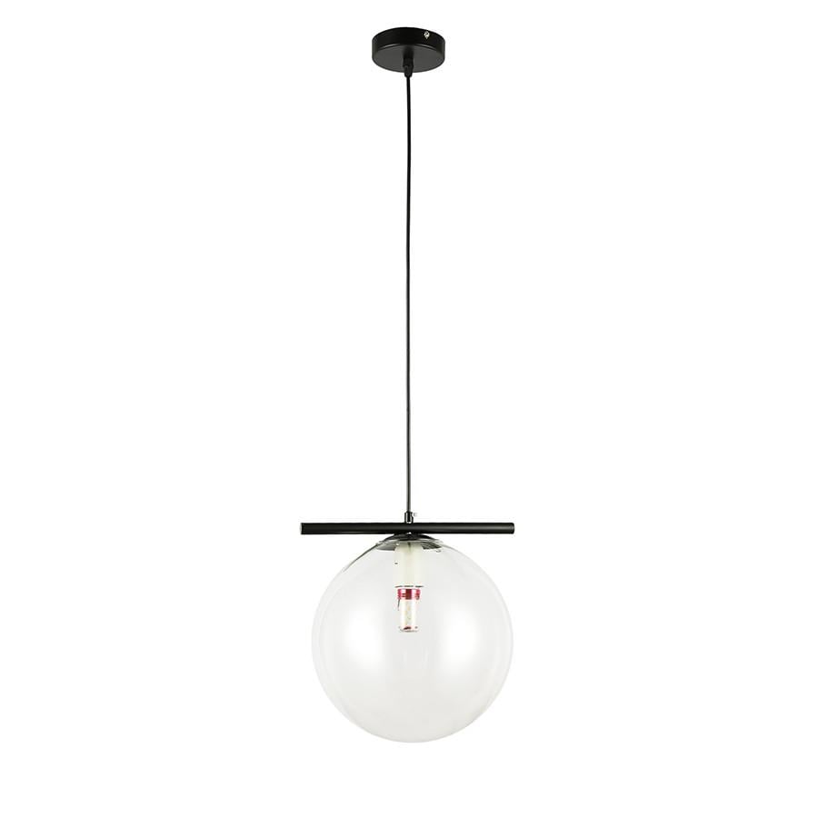 Подвесной светильник 7841023-1 250mm BK/CL Черный/Прозрачный
