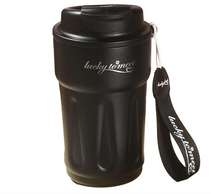 Термокухоль з інтелектуальним дисплеєм температури 420 мл Чорний (2468344659) - фото 1 Термокухоль з інтелектуальним дисплеєм температури 420 мл Чорний (2468344659) - фото 1