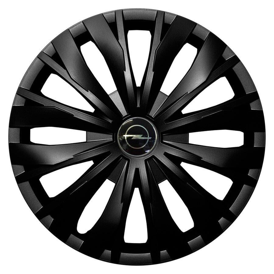 Комплект колпаков JAWOPLAST Optic R14 для Opel 4 шт. Black (28434733)