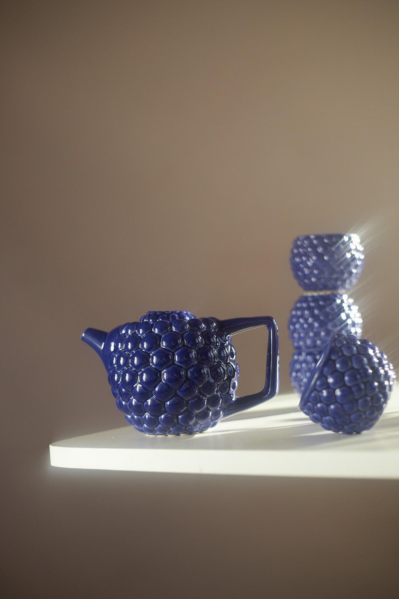 Набор для чайной церемонии Синяя ягода ручной работы (TS-20) - фото 8 Набор для чайной церемонии Синяя ягода ручной работы (TS-20) - фото 8