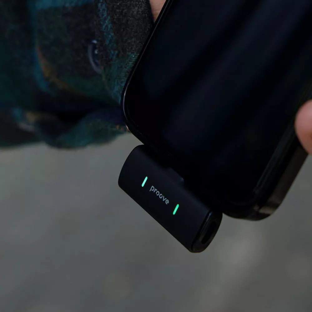 Микрофон беспроводной Proove PMDM00010102 Demo Lightning Black (25307736) - фото 8 Микрофон беспроводной Proove PMDM00010102 Demo Lightning Black (25307736) - фото 8