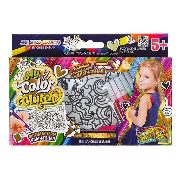 Набор креативного творчества My Color Clutch клатч/пенал/раскраска (1CCL-02-01U,02U,03U...06U)