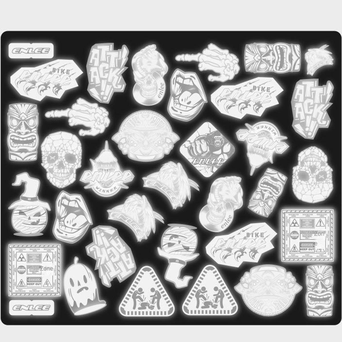 Світловідбивний комплект наліпок ENLEE FG-23 (EN-FG23-4542UA) - фото 2 Світловідбивний комплект наліпок ENLEE FG-23 (EN-FG23-4542UA) - фото 2