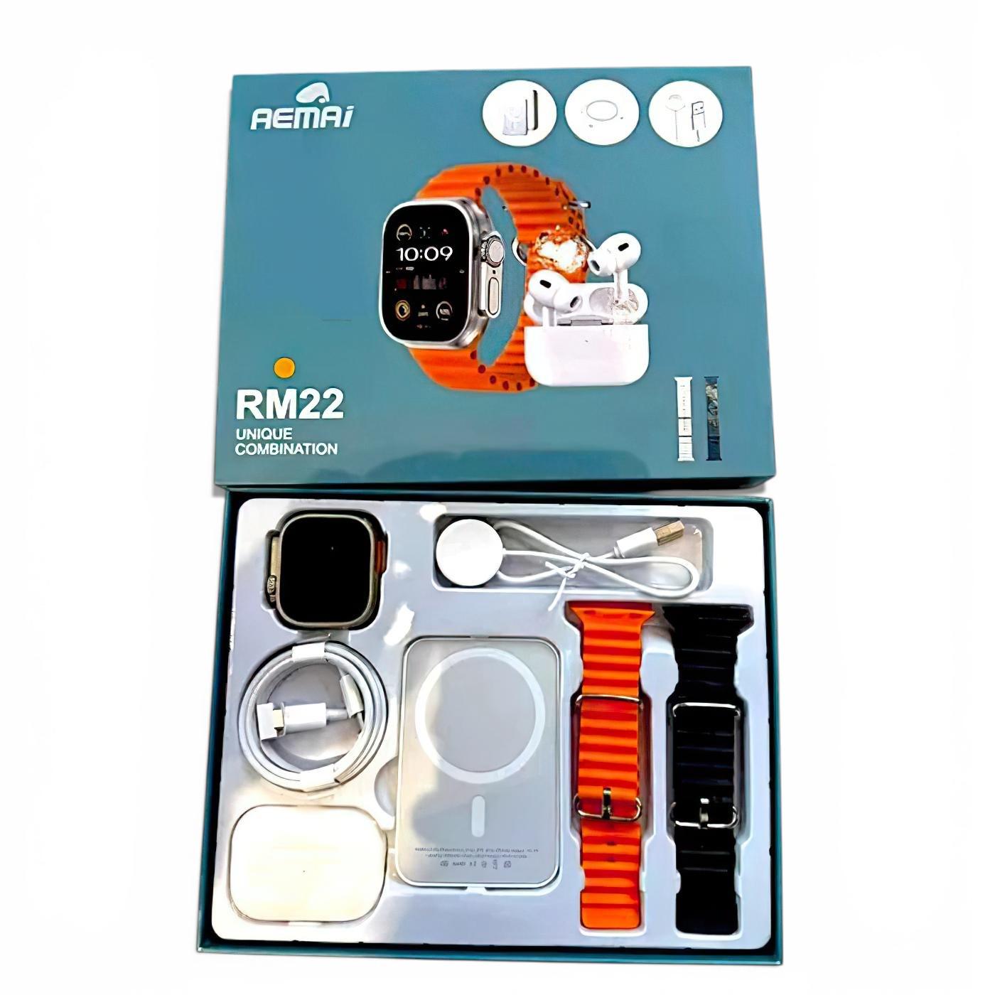 Смарт-часы с наушниками и зарядкой 3в1 (JХ3227)