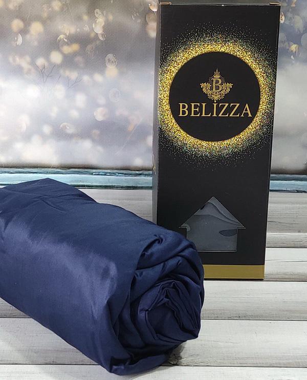 Простыня сатиновая BELIZZA на резинке 160х200см и 2 наволочки 50х70 см Простыня сатиновая BELIZZA на резинке 160х200см и 2 наволочки 50х70 см